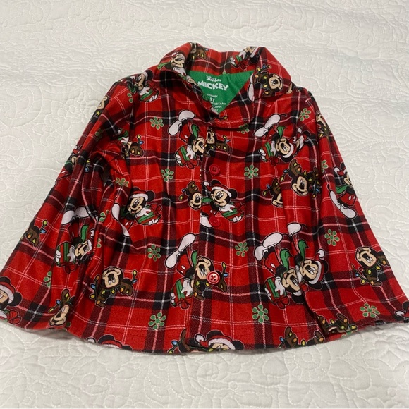 Christmas Pajama Set Mickey Mouse and Santa - Picture 3 of 11